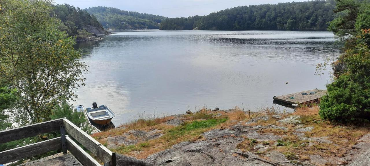 Hytte Ved Sjoen Kristiansand Dış mekan fotoğraf